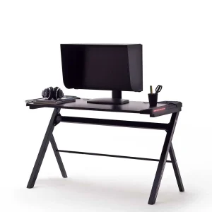 120x73x60 Gaming Computertisch In Schwarz – Symatra 14