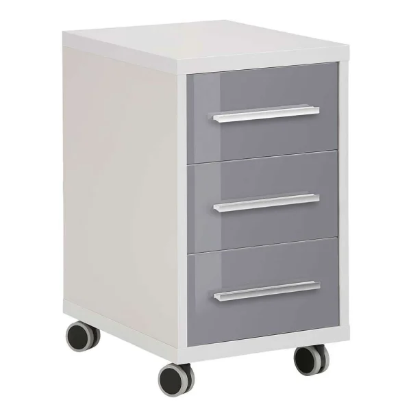 Büro Schreibtisch & Rollcontainer Set – Tederana 6