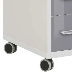 Büro Schreibtisch & Rollcontainer Set – Tederana 18