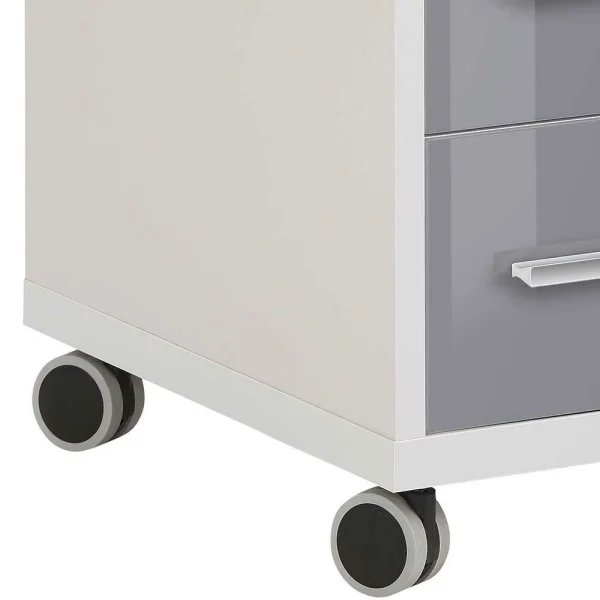 Büro Schreibtisch & Rollcontainer Set – Tederana 7