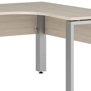 Schreibtisch Ecklösung In Holz White Wash – Sojette 13